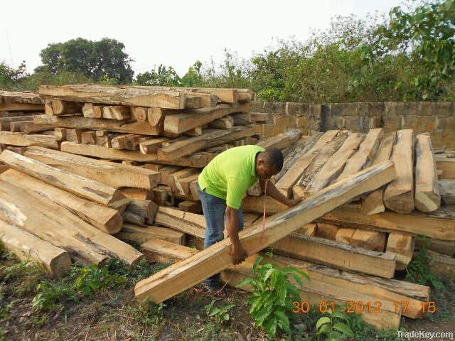 TEAK SQUARE LOGS: FOR SALE