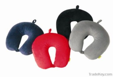 U neck button pillow