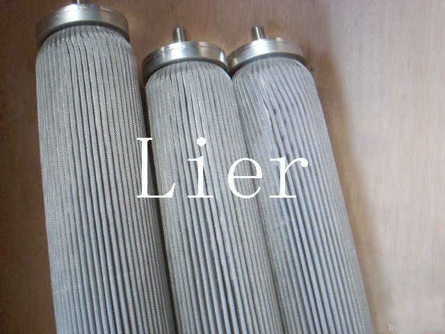 Pleated filter cartridge