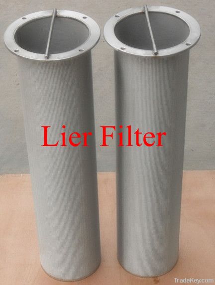 Sintered mesh water filter cartridge