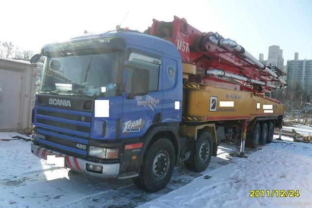 Used Concrete Pump Truck 57M