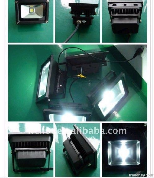 10W , 20w , 30w , 50w Black shell LED floodlight