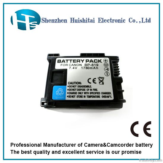 digital camera battery packs for branded BP819