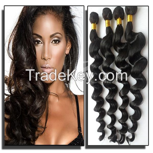 100 grams loose wave Free Sample 100% full Cuticle Intact 12-36 inch Can Be Dyed Cheap 100% Virgin Brazilian Hair 