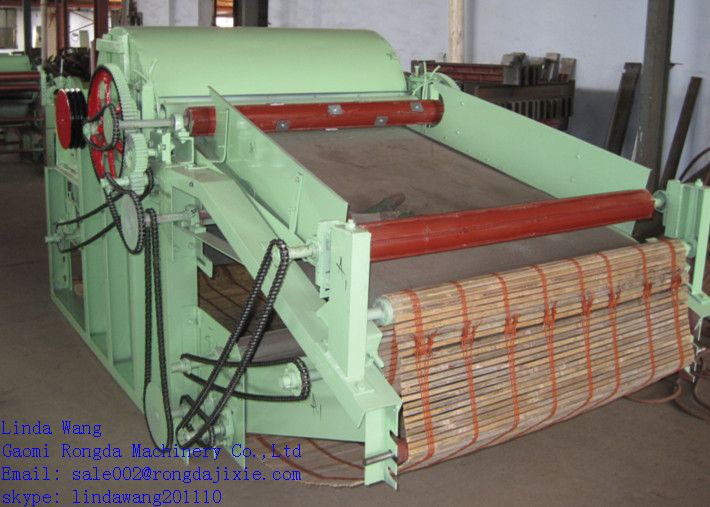 GM600 single roller textile waste opening machine