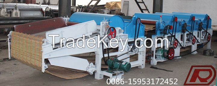 garments/yarn/ textile waste tearing shredding machine