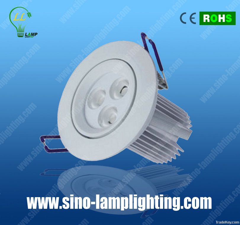 9w high power led ceiling downlight