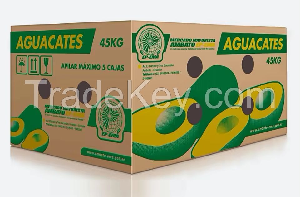 OEM/ODM Customizable Fruit Box Double Wall Flexo Printing Brown White Recycled Sustainable Paper & Paperboards Boxes