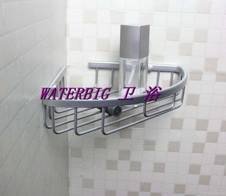 Wholesale 8.6 Inches wide silvery white aluminium alloy single bathroo