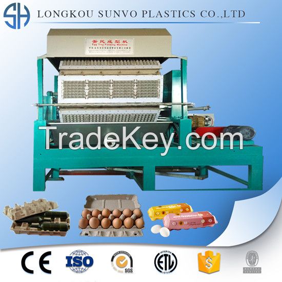 Large Capacity Paper Egg Tray/Egg Carton Machine 6000-8000pcs/hour