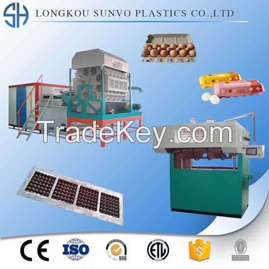 longkou sunvo paper pulp egg carton machine