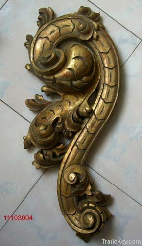 acanthus leaf wall plaque