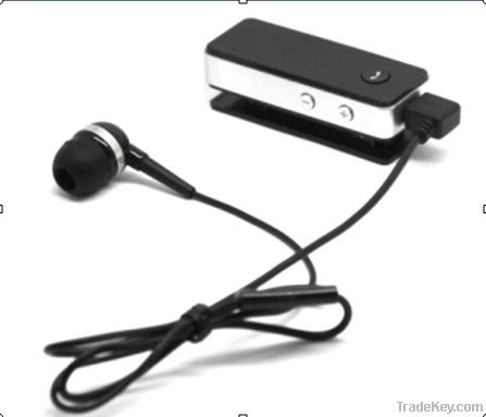 vibrating alert bluetooth headset with clip
