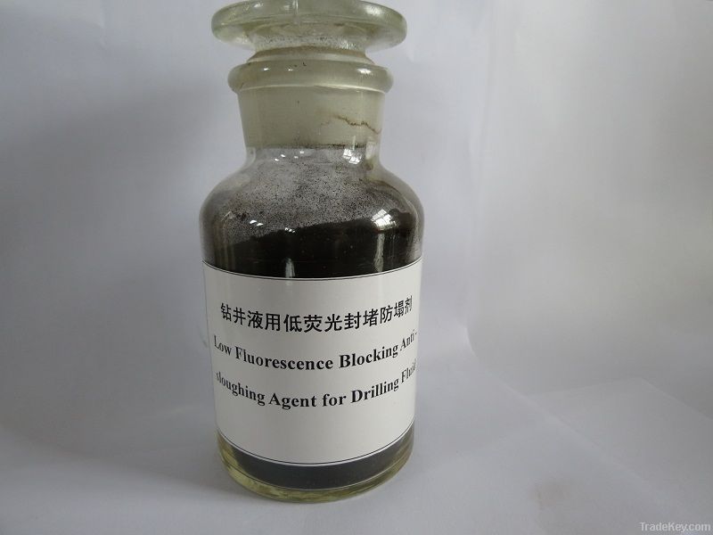 Low Fluorescence Blocking Anti-sloughing Agent for Drilling Fluids