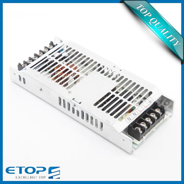 15V 250W quadruple output CE ROHS approved and enclosed type power supply
