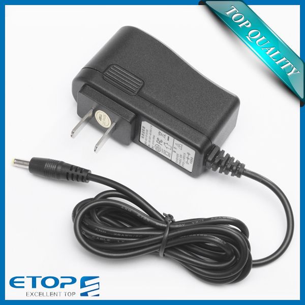 CE wall-Mounted dc output 12v 1a adapter