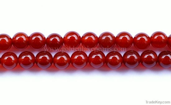 Carnelian Round Beads