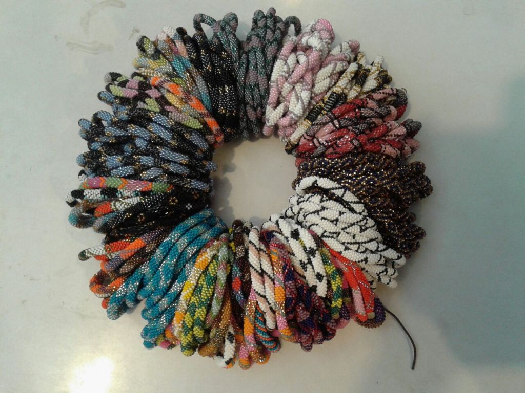 Nepal Glass Beads Bracelets