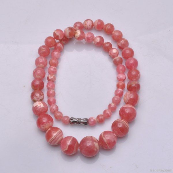 AAA Grade Argentina Rhodochrosite Necklace