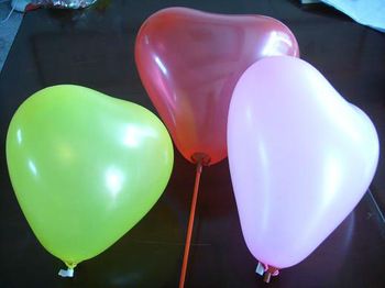 hearted-shape balloon/latex balloon