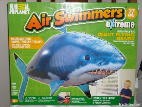 Animal Planet Air Swimmers Extreme Giant Flying Shark Inflatable for sale online 