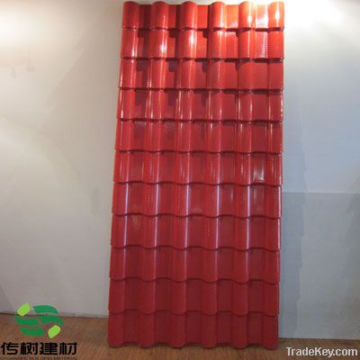 Eco-friendly straw fiber ultra-strong polyester roof tiles