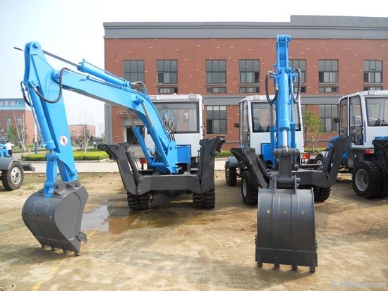 Hydraulic wheel Excavator