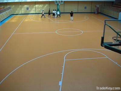 pvc basketball flooring