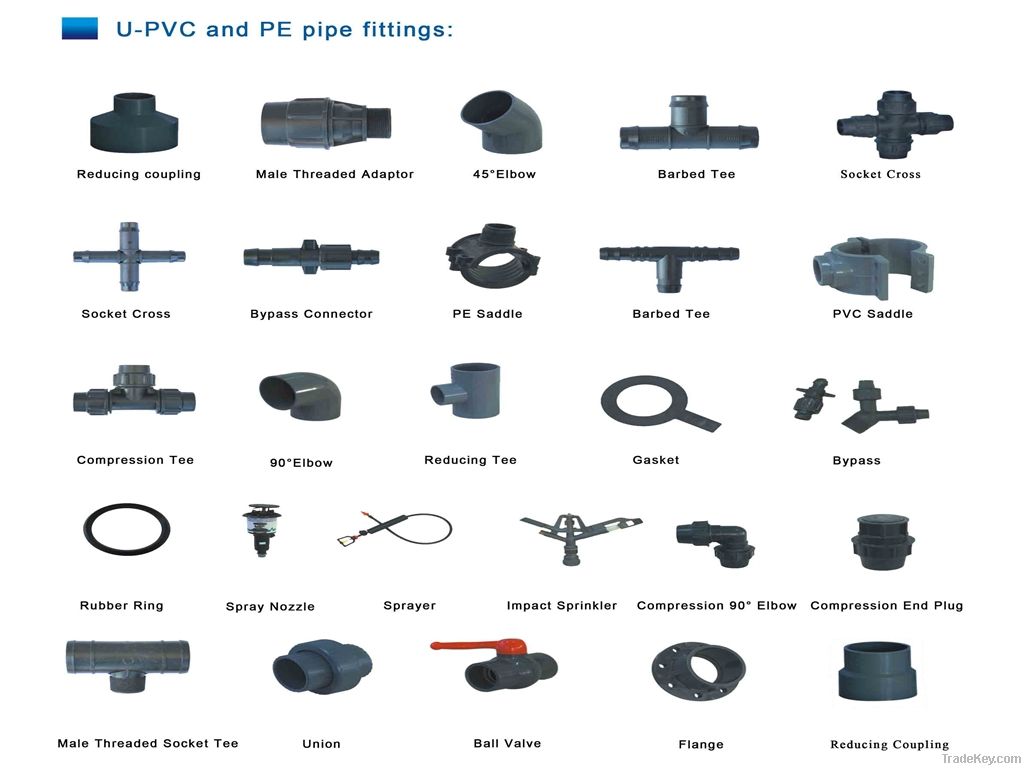 U-PVC and PE Accessories
