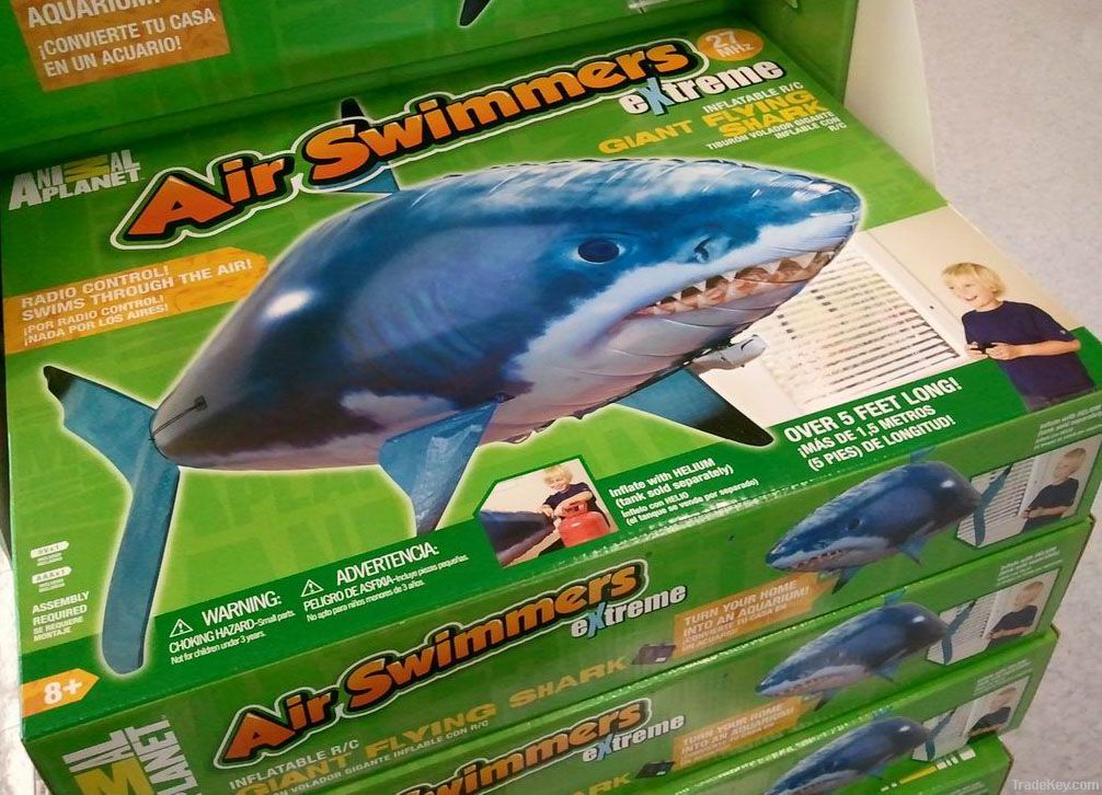 Wholesale Free shipping Worldwide RC Toy 2 Air Swimmers