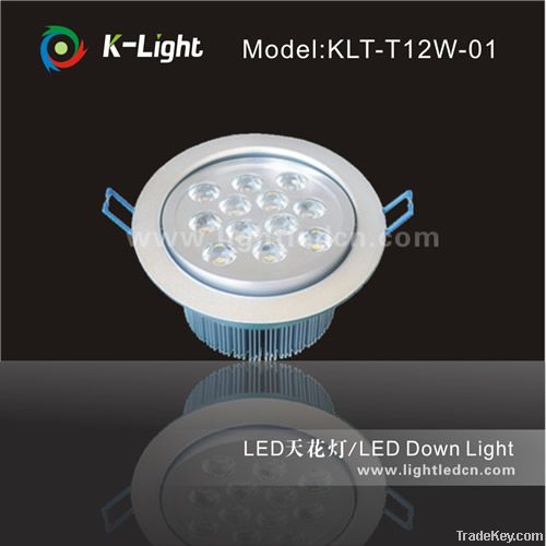 12W High Power Blue Round  LED Ceiling Light