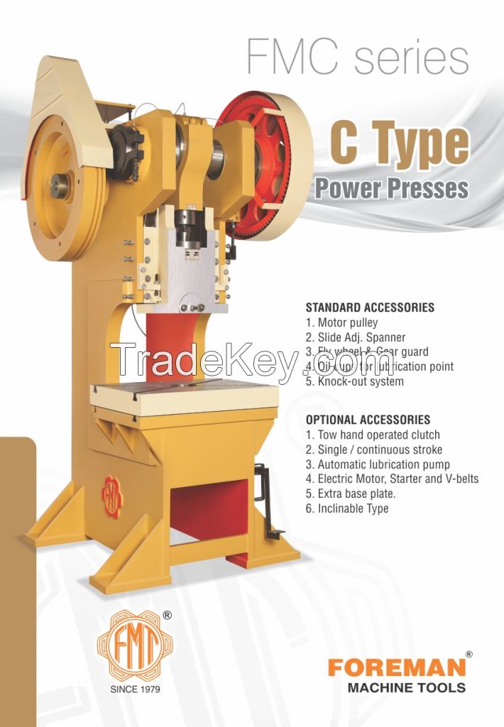 C Type Power press