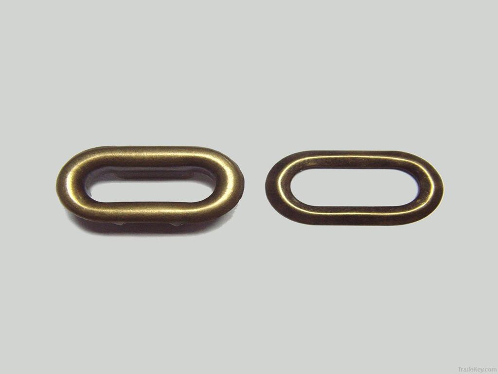 OEKO metal brass clothing eyelet fastener
