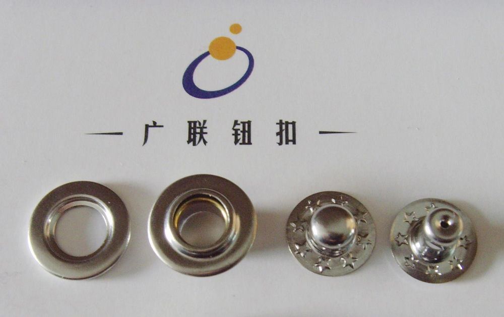 OEKO metal brass snap fastener button