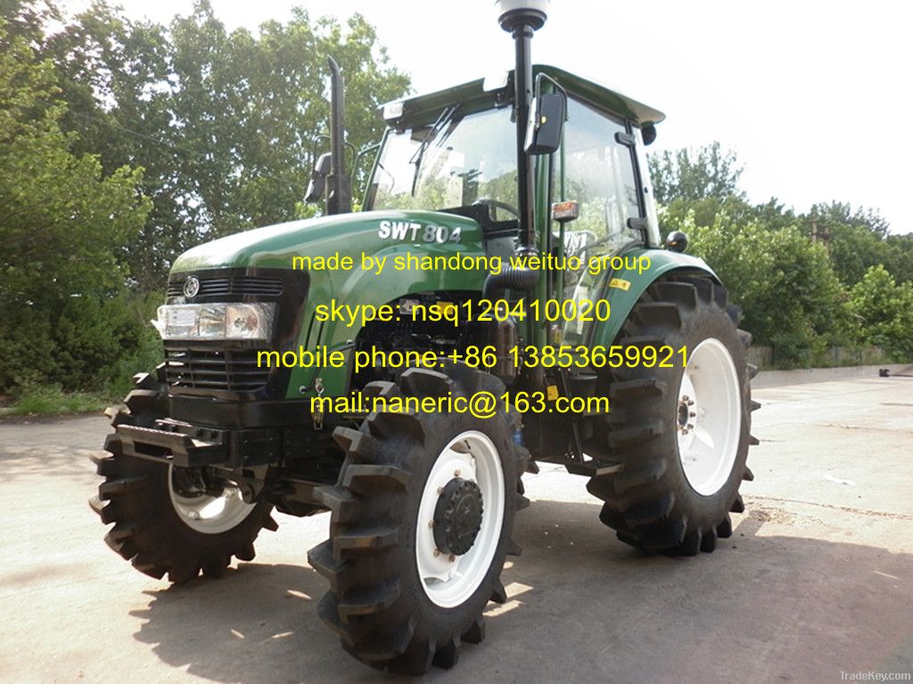 80HP tractor for farm use or transport use