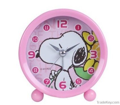 Snoopy lovely creative fashion alarm clock