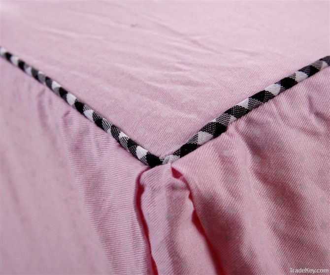 2011 romantic pink korea duvet cover/bed sheet