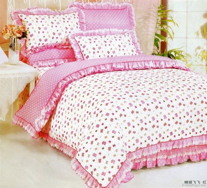 2011 new design korean bedding set/bed sheet