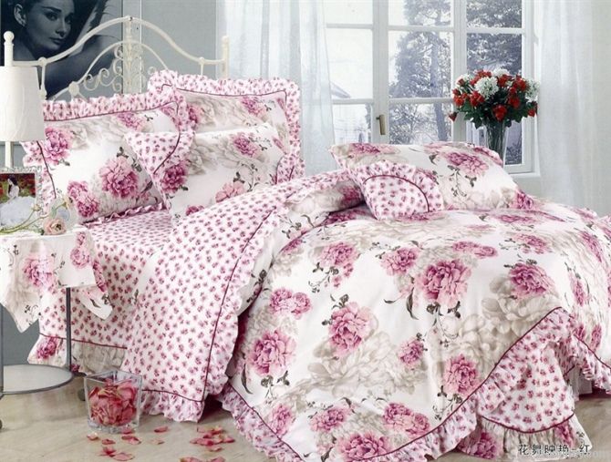 2011 new design korean bedding set/bed sheet