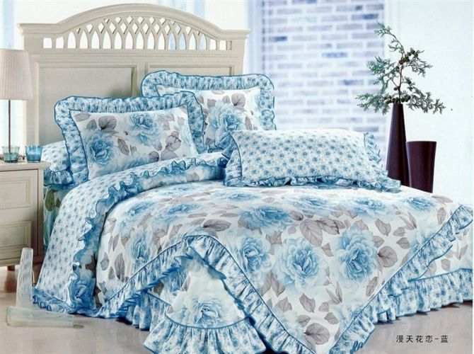 2011 new design korean bedding set/bed sheet