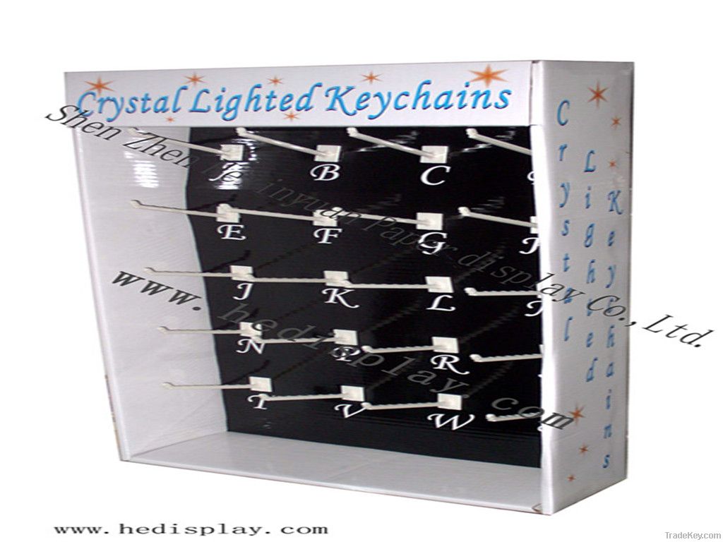 Hanging display box for keychainsã€Sidekick displaysã€paper display rack