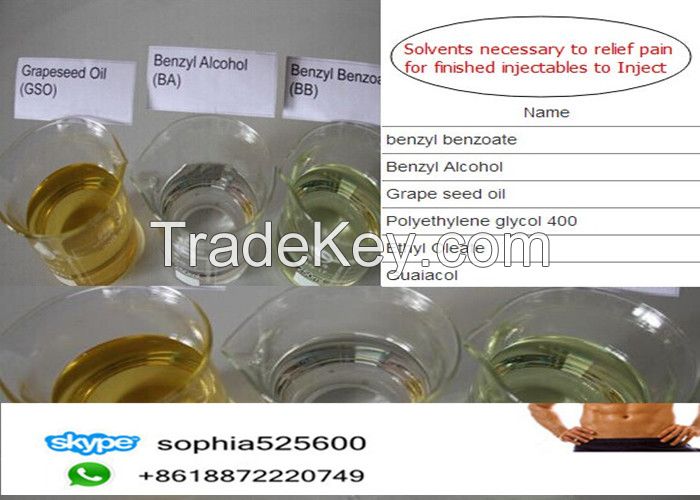 99.9% Solvent Benzyl Alcohol Ba Pharmaceutical Grade100-51-6