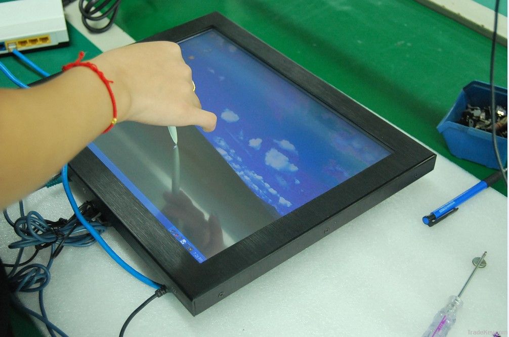 15'' LCD touch all in one /panel pc with fanless and wifi