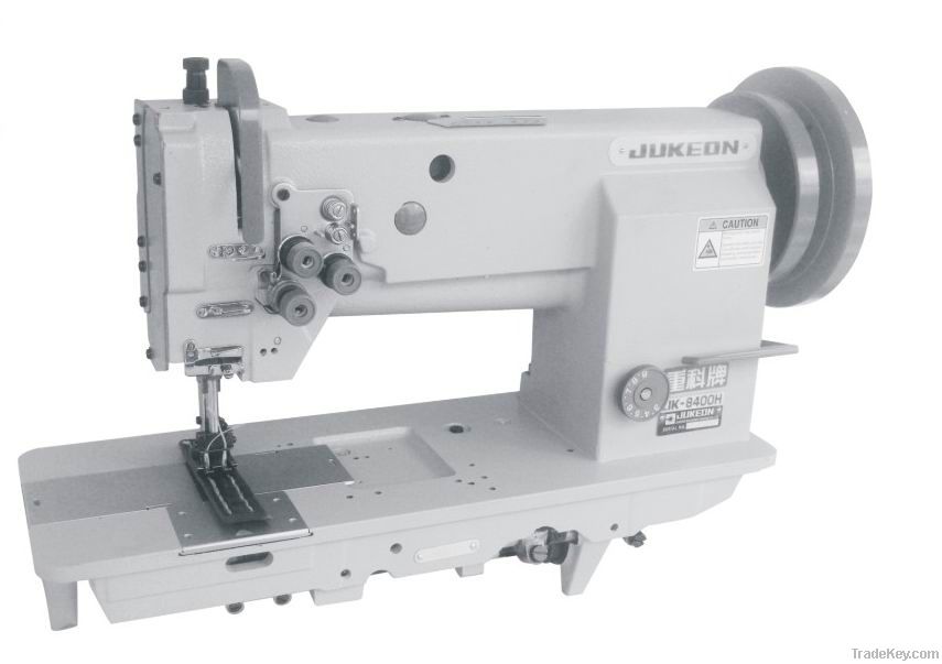 Heavy duty compound feed lockstitch sewing machine JK-8400