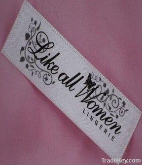 No MOQ custom make your clothing printed label