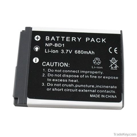 Hot New Replacement Camera Battery NP-BD1 for Sony