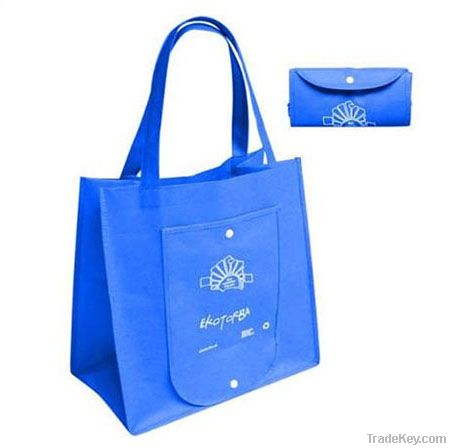 Blue Non-Woven Purse Bag (PS-301)