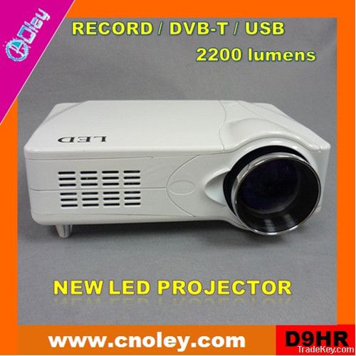 Cheap led projector with record function (D9HR)