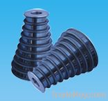 Ceramic coated tower pulley for micro-e xtension machines