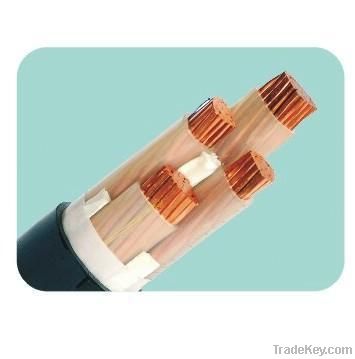 Copper conductor XLPE insulated PVC sheathed power cable